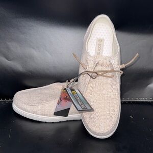 Body Glove Women's Beige Slip-On Loafers